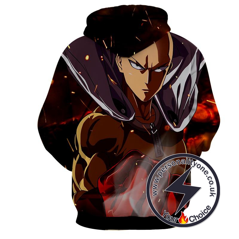 One Punch Man - Saitama 3D - Hoodies